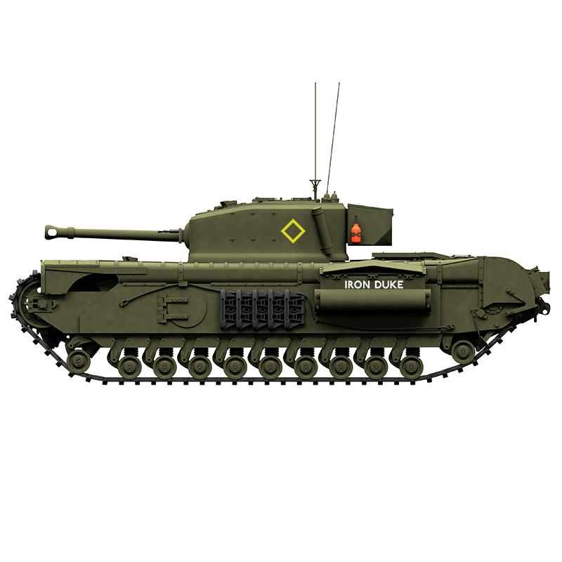 Bachmann Europe plc - Churchill Tank Mk VII,Churchill Tank Mk VII